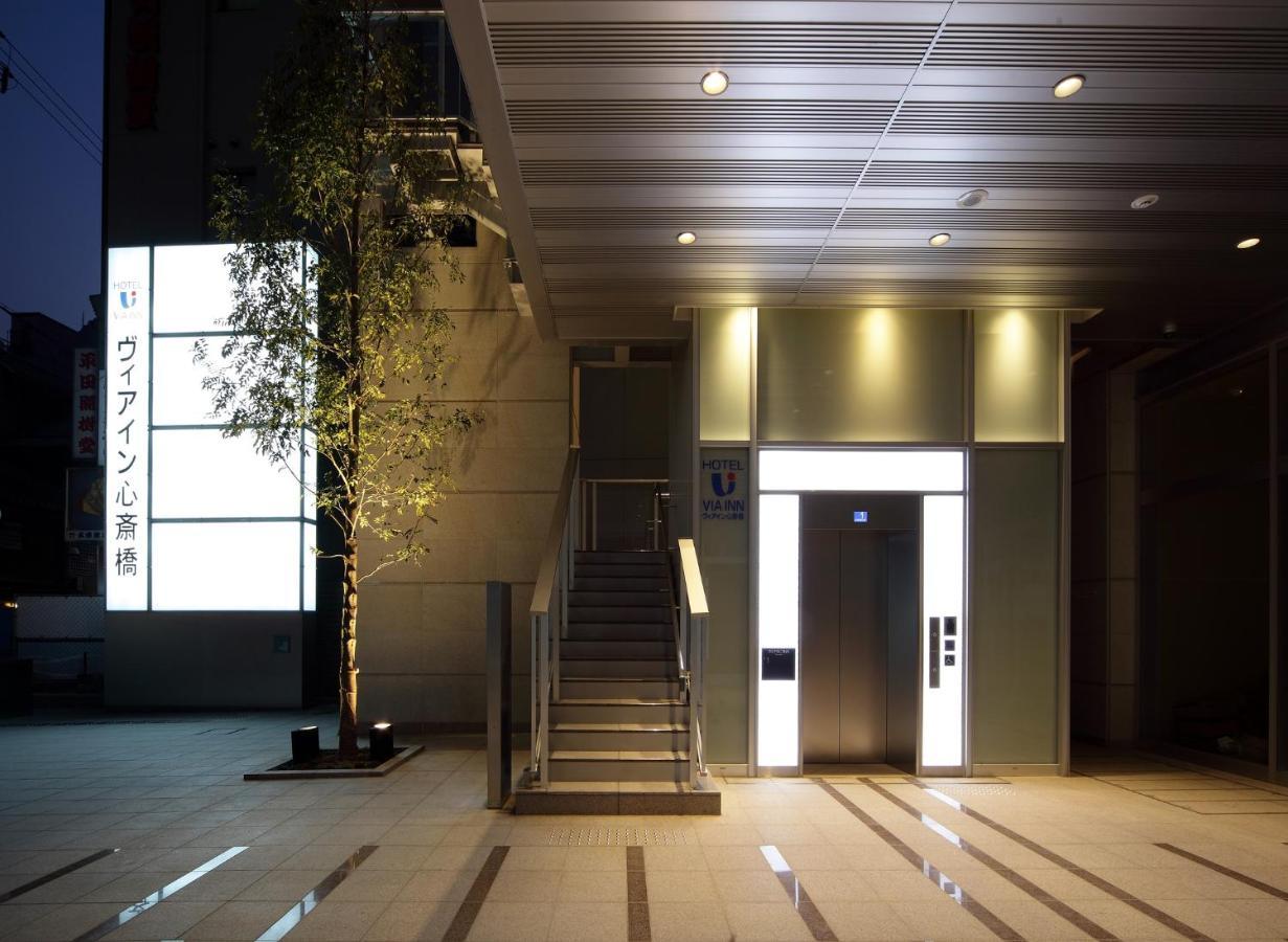 Via Inn Shinsaibashi Osaca Exterior foto